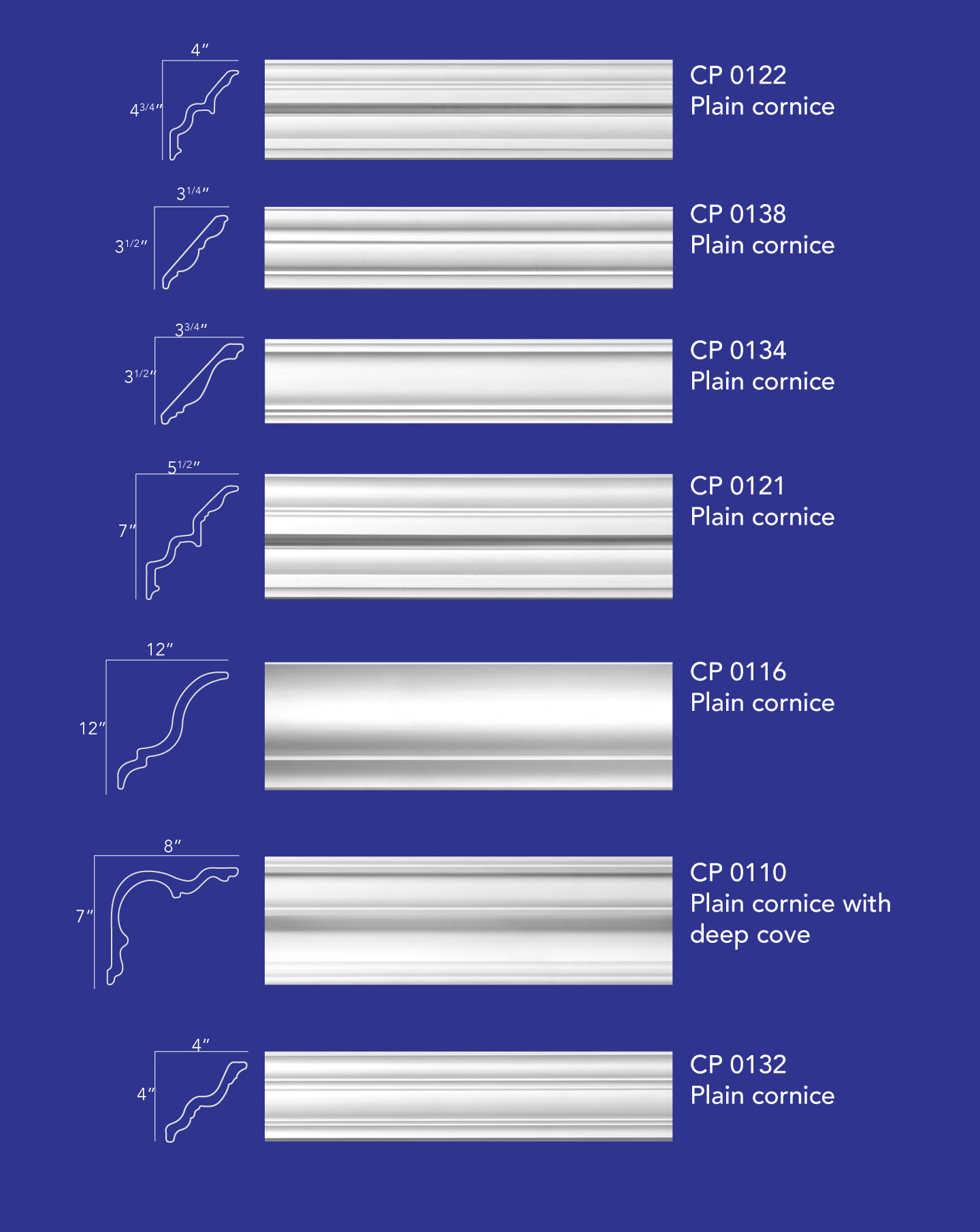 Cornice Plain Mouldings 2