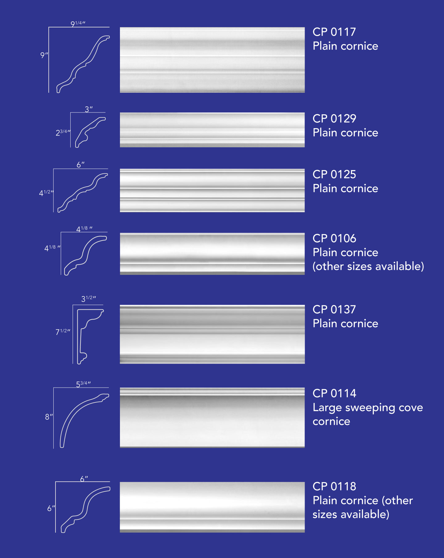 Cornice Plain Mouldings 3